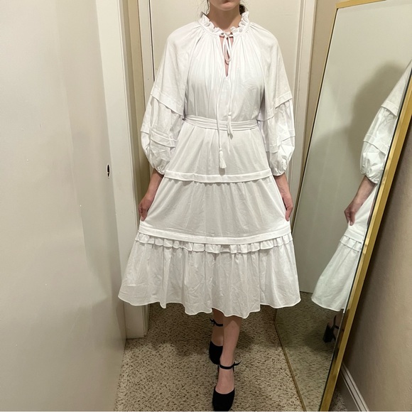 Elie Tahari Sky-White Dress - Picture 2 of 15